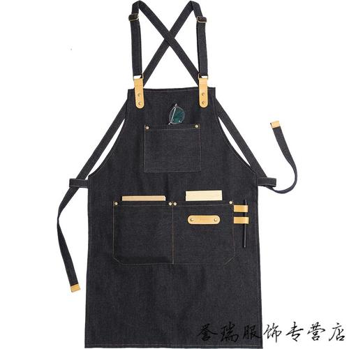 斜纹与皮革之间 一件加厚牛仔围裙的手作之旅